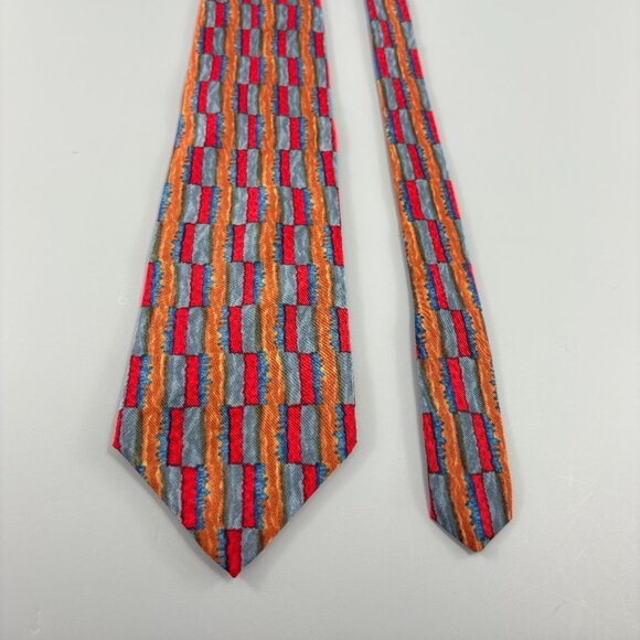 J. Garcia Dawn At The Ritz Carlton Collection Eight Men's Tie 4" x 61" - Picture 2 of 4